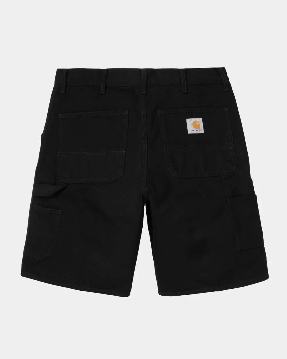 Carhartt Single Knee Shorts - Black - Stencil