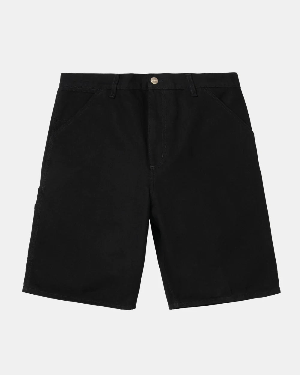 Carhartt Single Knee Shorts - Black - Stencil