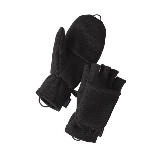 Patagonia Better Sweater Gloves Black - Stencil