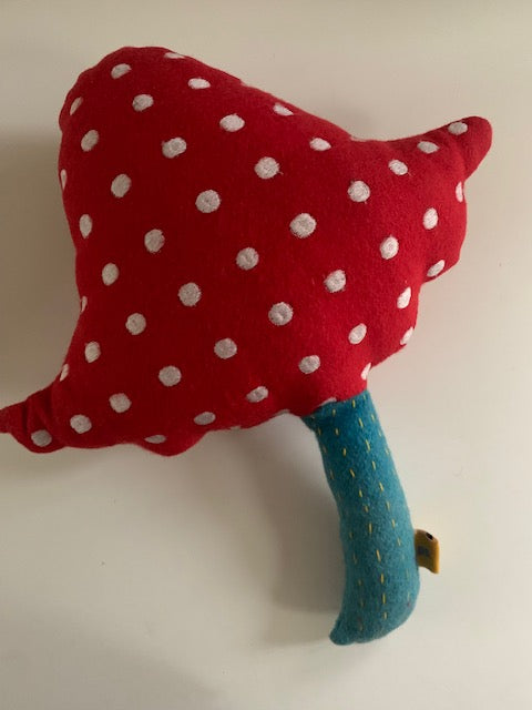 Princess Tina mushroom Pillow - Stencil