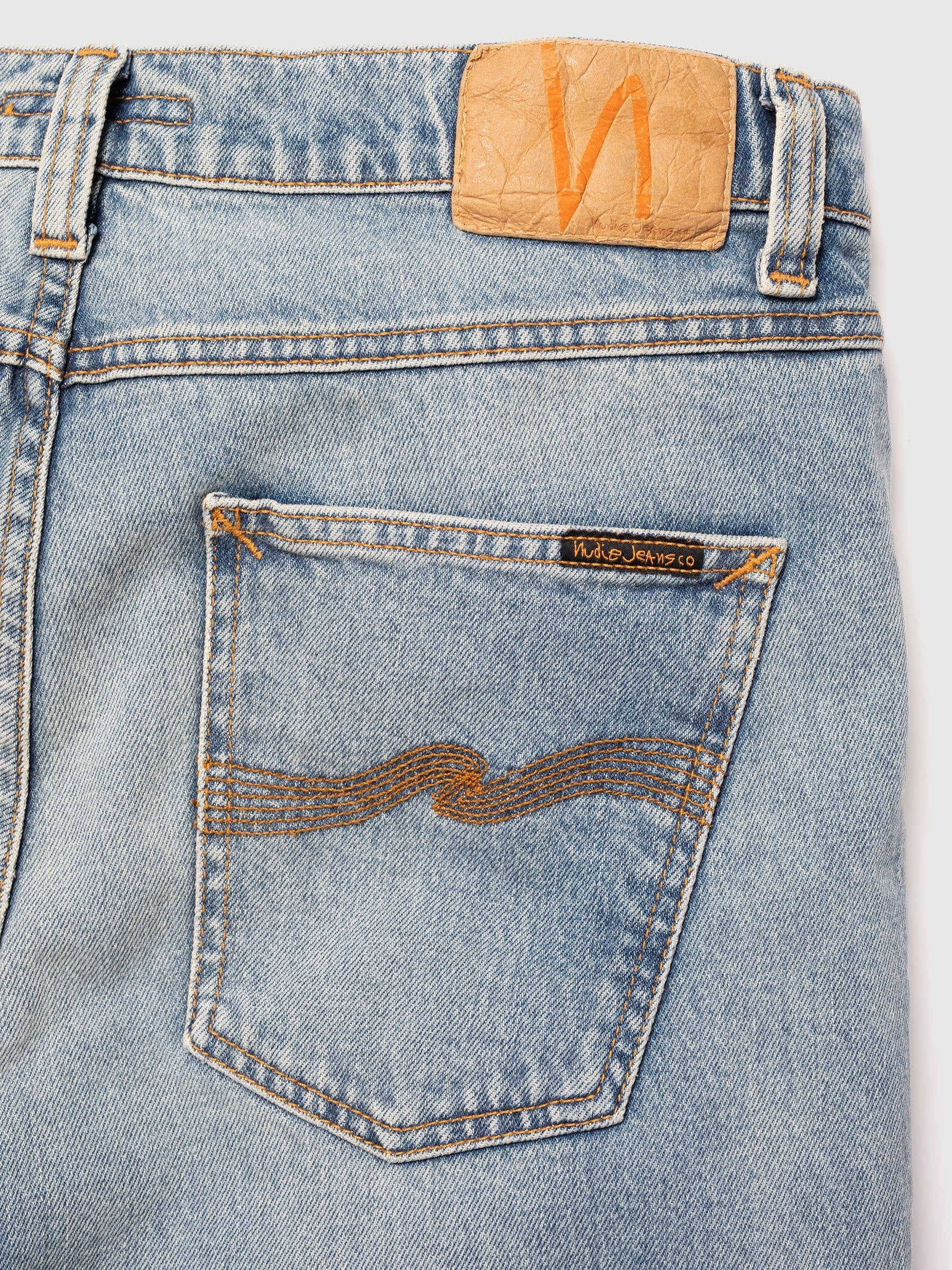 Nudie Lean Dean Cloud Blue - Stencil