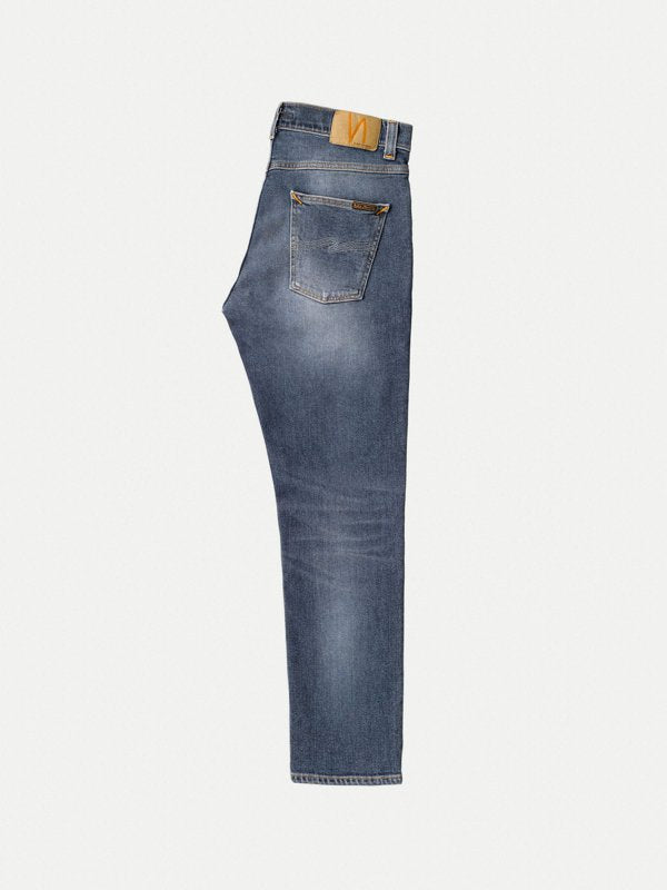 Nudie Lean Dean Dark Sharp Twill - Stencil