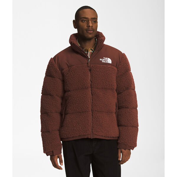 The North Face High Pile Nuptse Jacket - Dark Oak