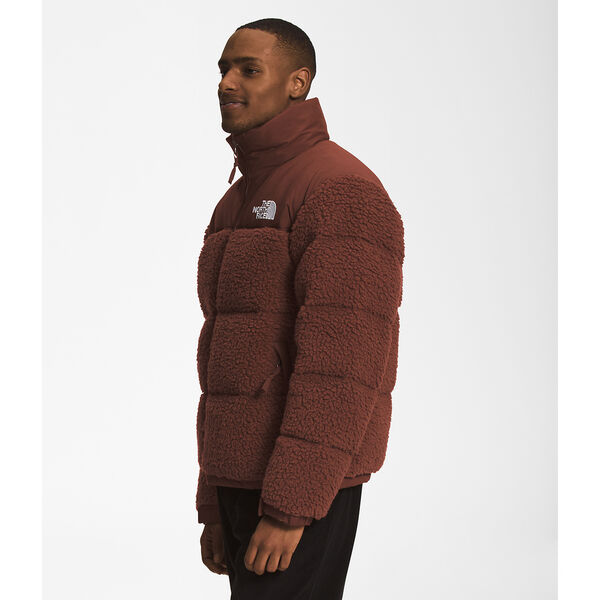 The North Face High Pile Nuptse Jacket - Dark Oak