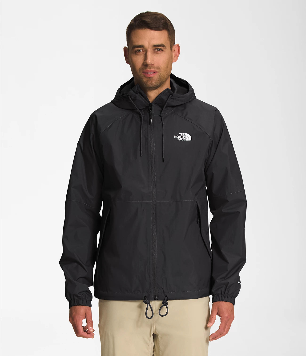 The North Face Antora Rain Hoodie - TNF Black - Stencil