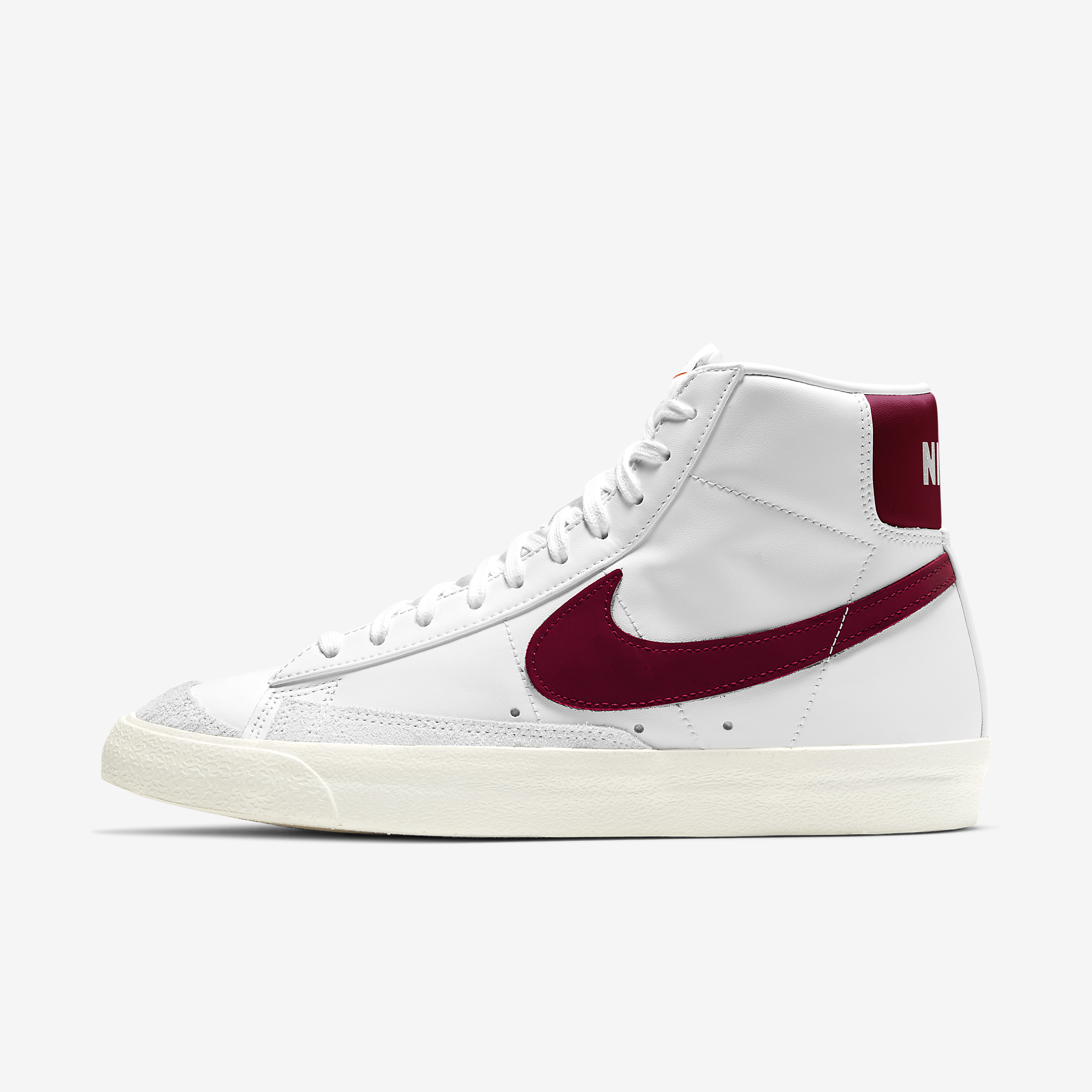 Nike Blazer Mid '77 Vintage White/Team Red-Sail - Stencil