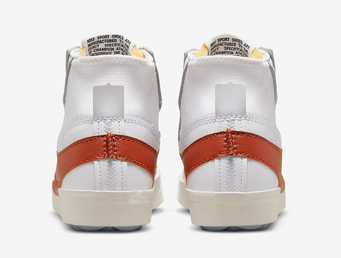 Nike Blazer Mid '77 Jumbo - White/Dark Russet - Stencil