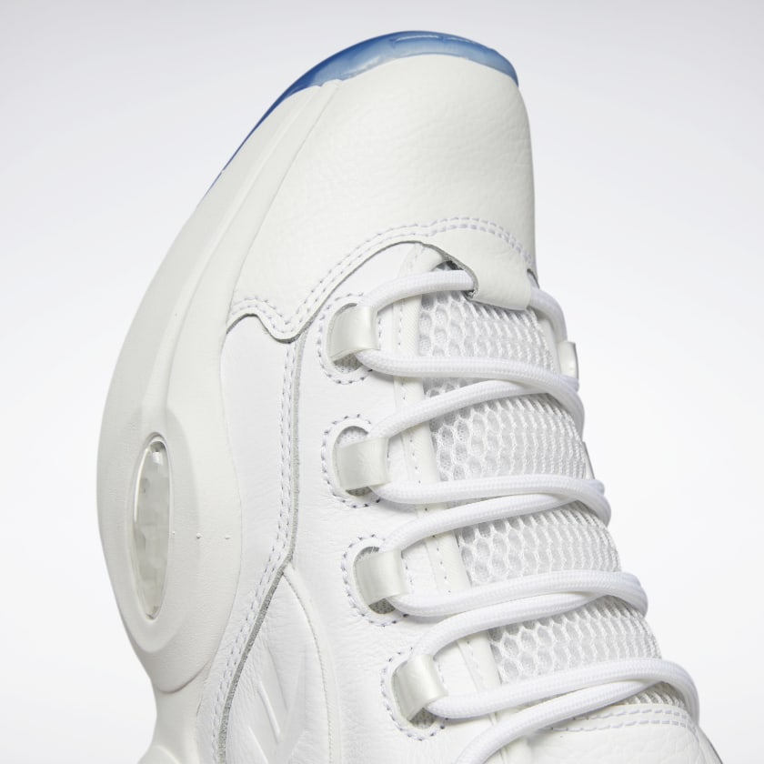 Reebok Question Low White/White/Clear