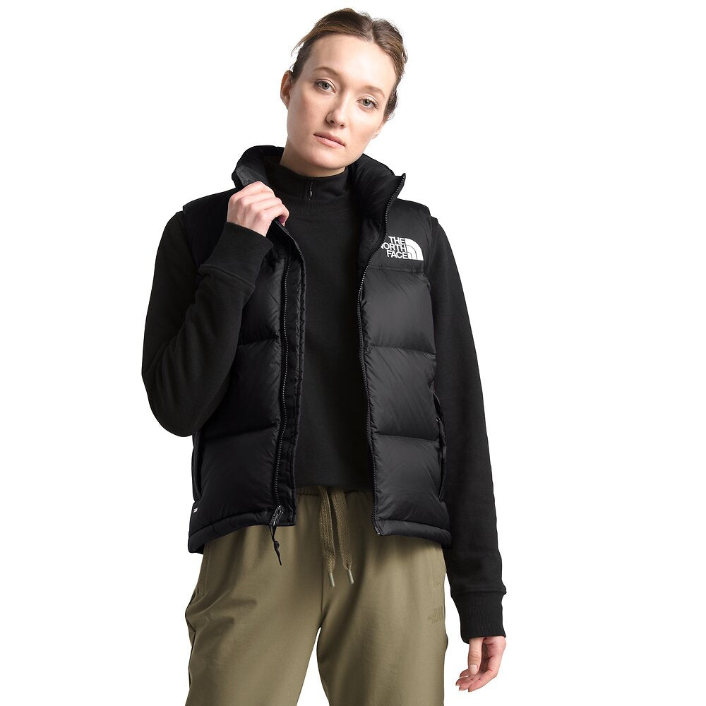 The North Face Women's 1996 Retro Nuptse Vest - Black - Stencil
