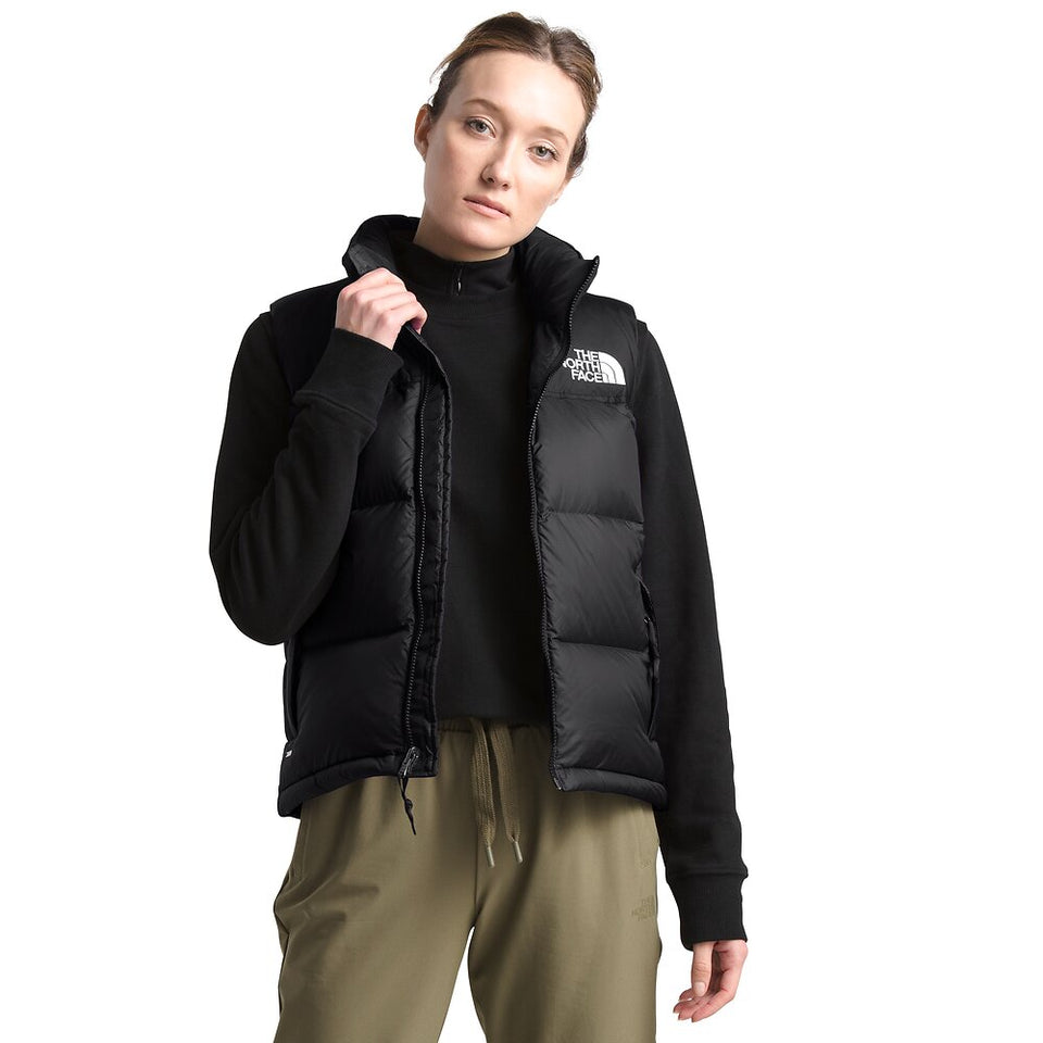 The North Face Women's 1996 Retro Nuptse Vest Black – Stencil