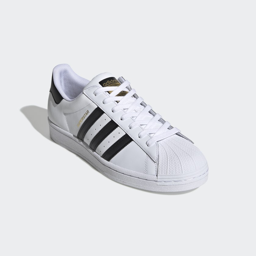 Adidas Superstar White/Black/White - Stencil