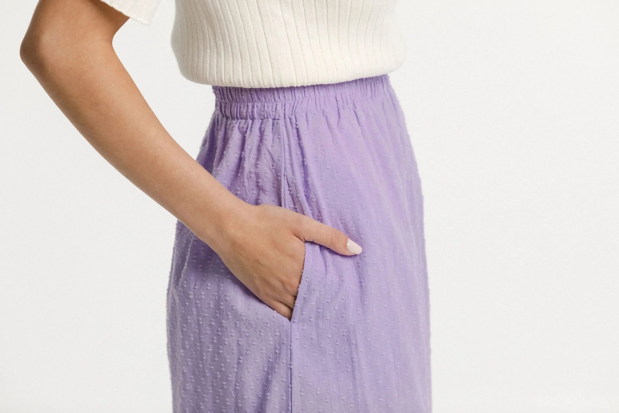 Thing Thing Belle Skirt - Purple Rose - Stencil