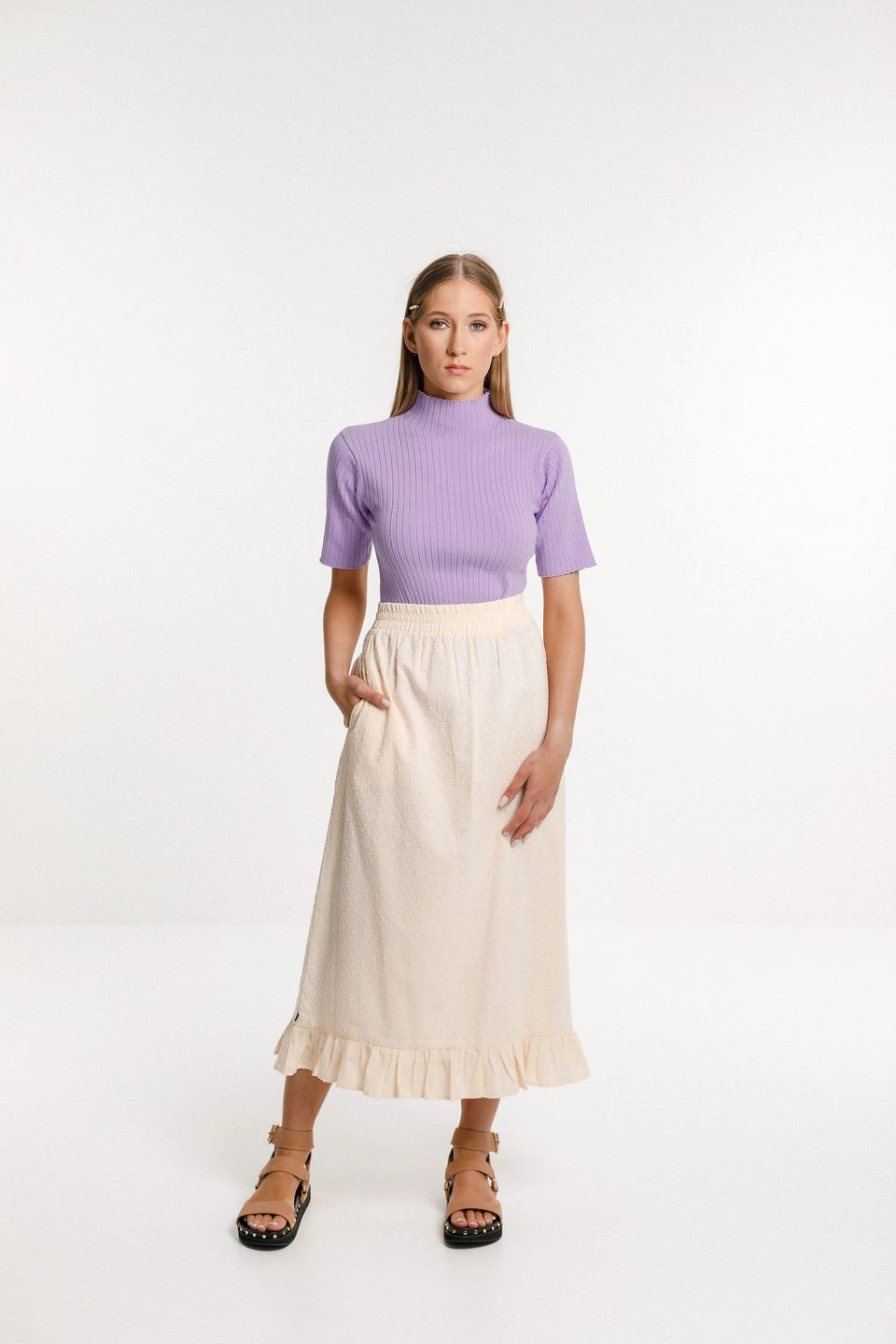 Thing Thing Belle Skirt - French Vanilla