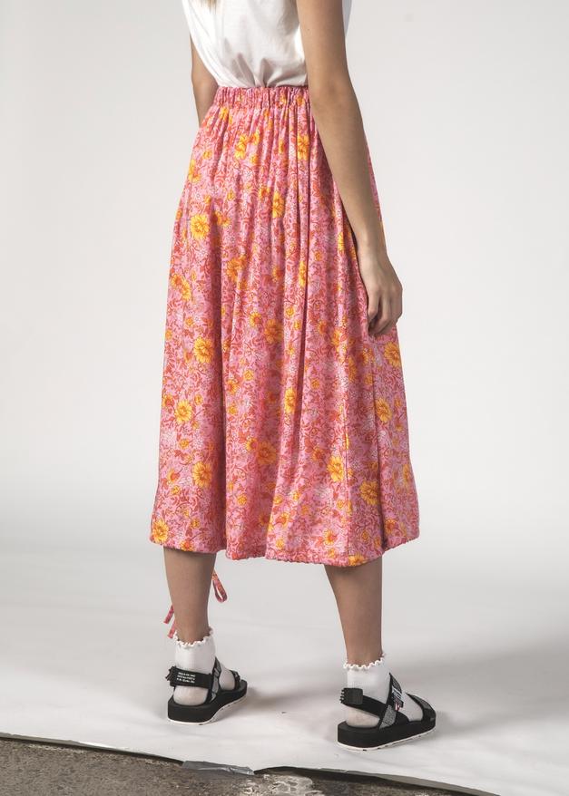 Thing Thing Twirl Skirt Floral Pink