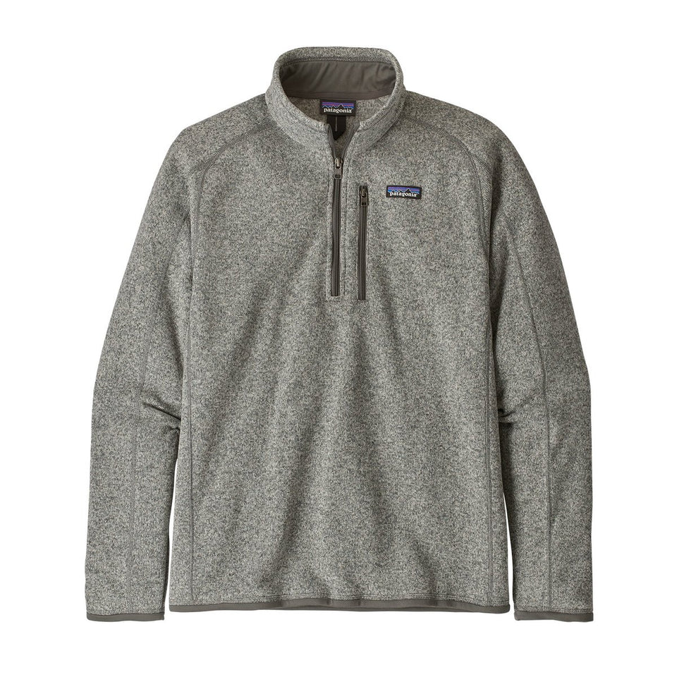 Patagonia Mens Better Sweater 1/4 Zip Stonewash - Stencil