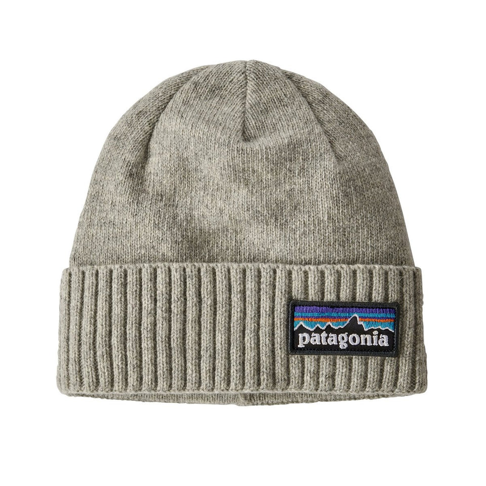 Patagonia Brodeo Beanie P-6 Logo Drifter Grey - Stencil