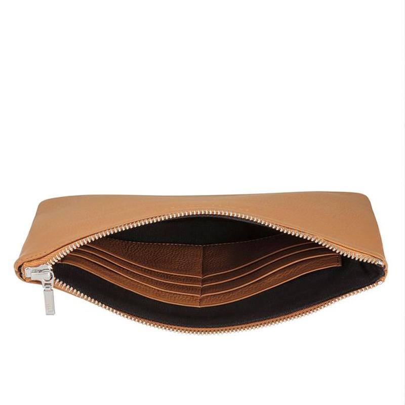 Status Anxiety Anti Heroine Wallet Tan - Stencil
