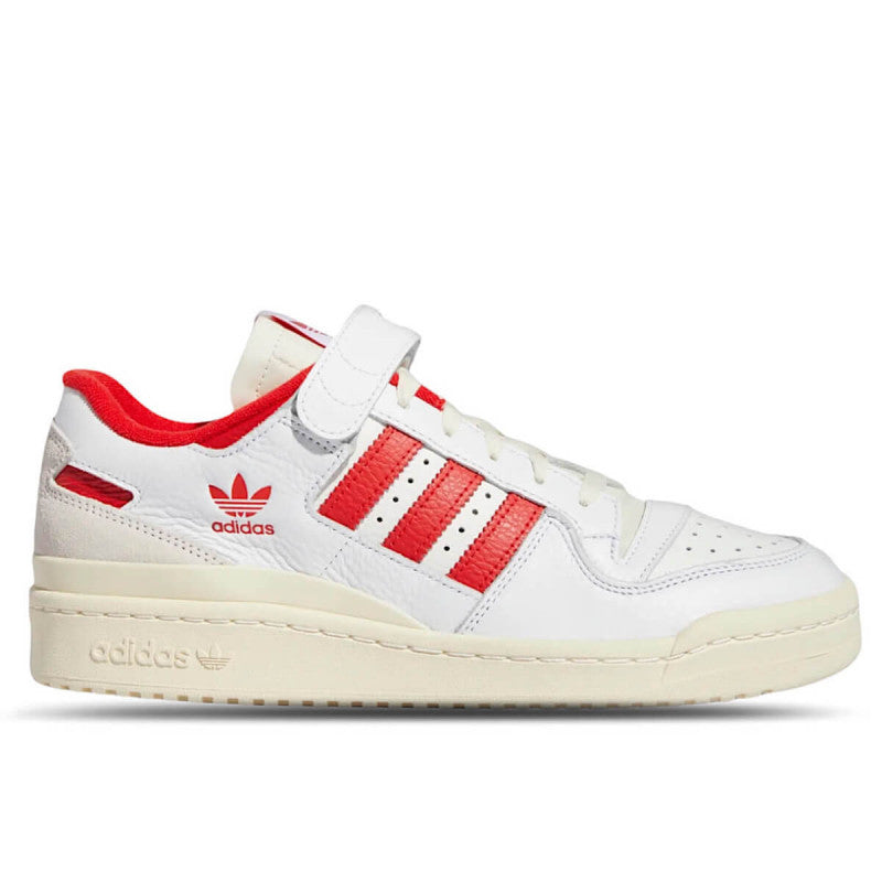 Adidas Forum 84 Low - White/Vivid Red - Stencil