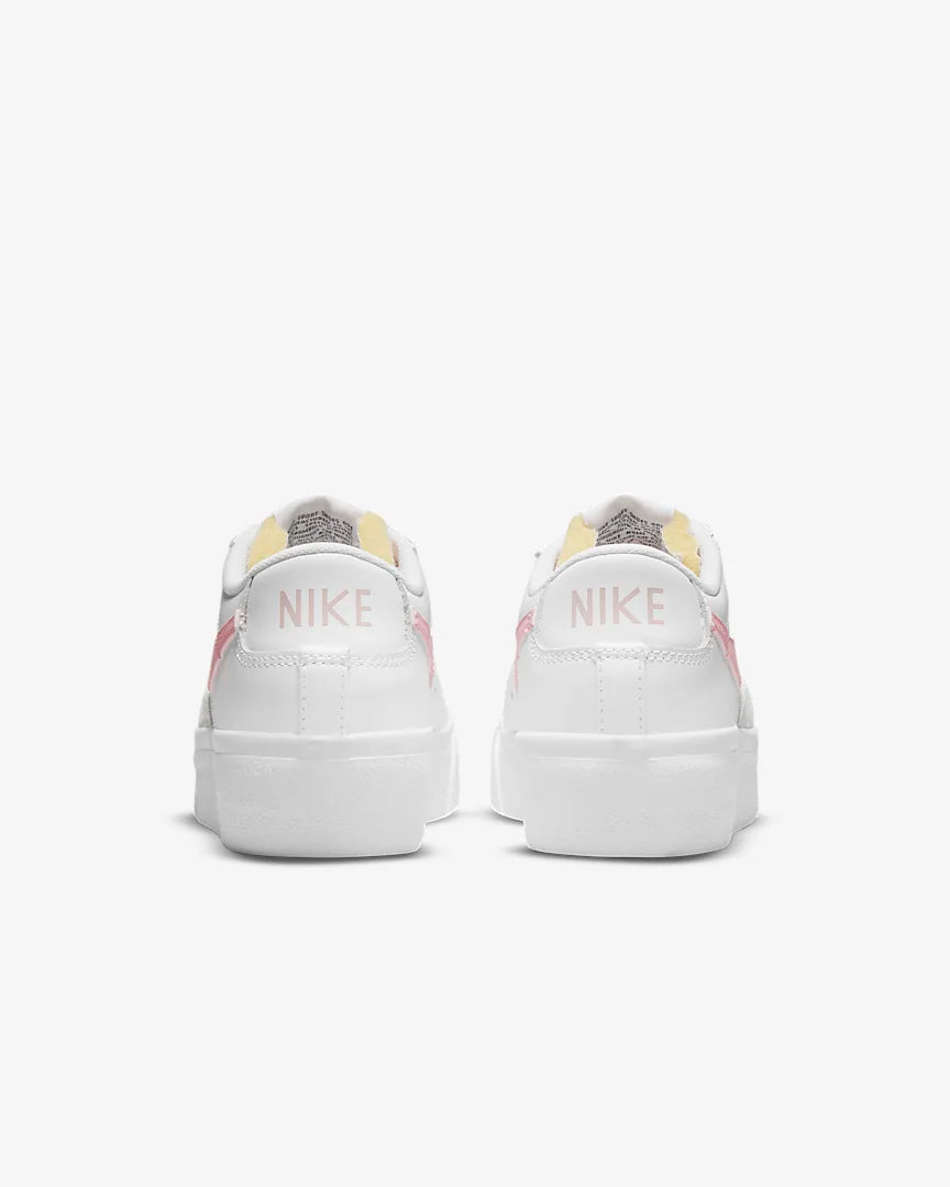 Nike W Blazer Low Platform - White / Pink / Glaze