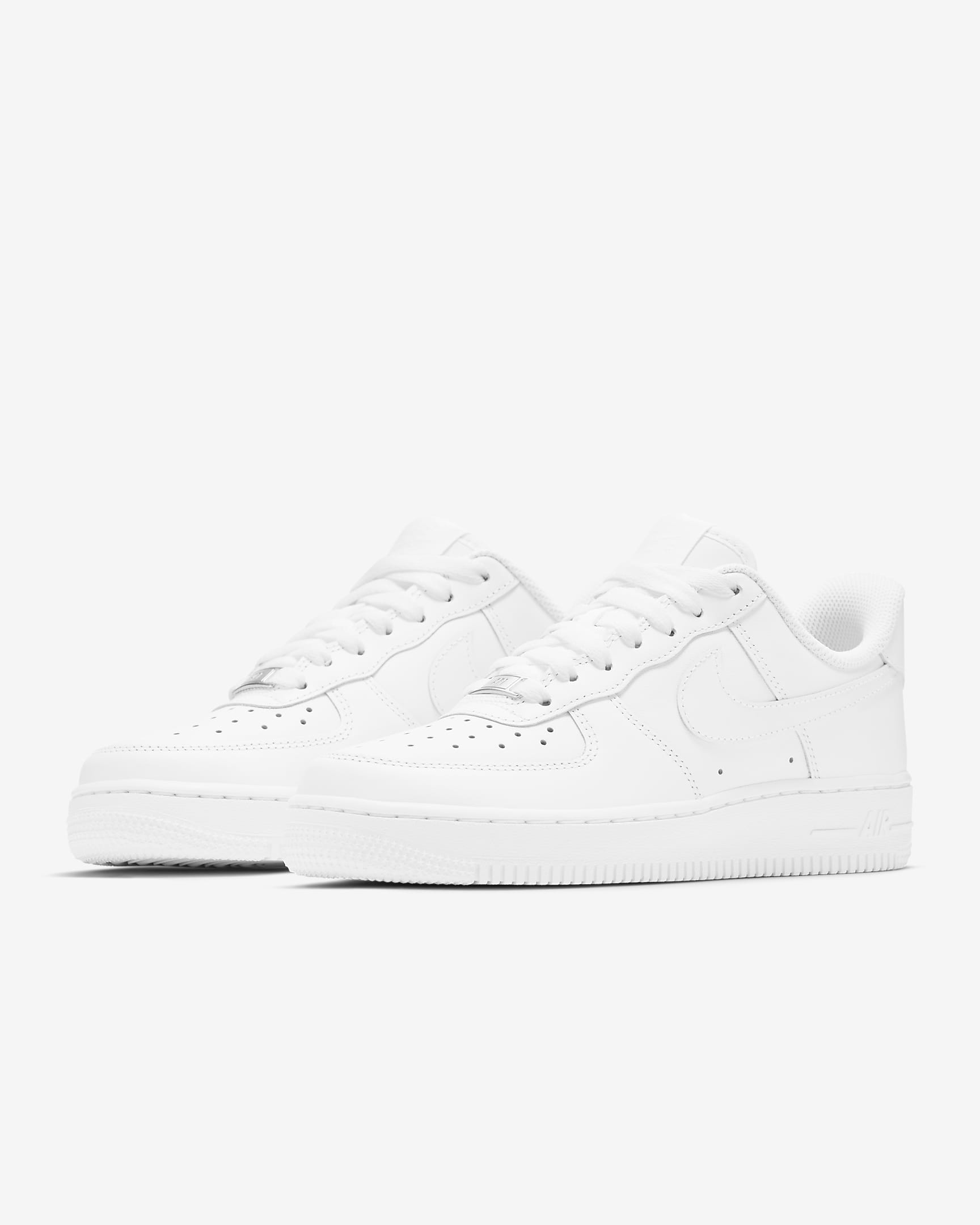 Nike W Air Force 1 '07 - White/White - Stencil