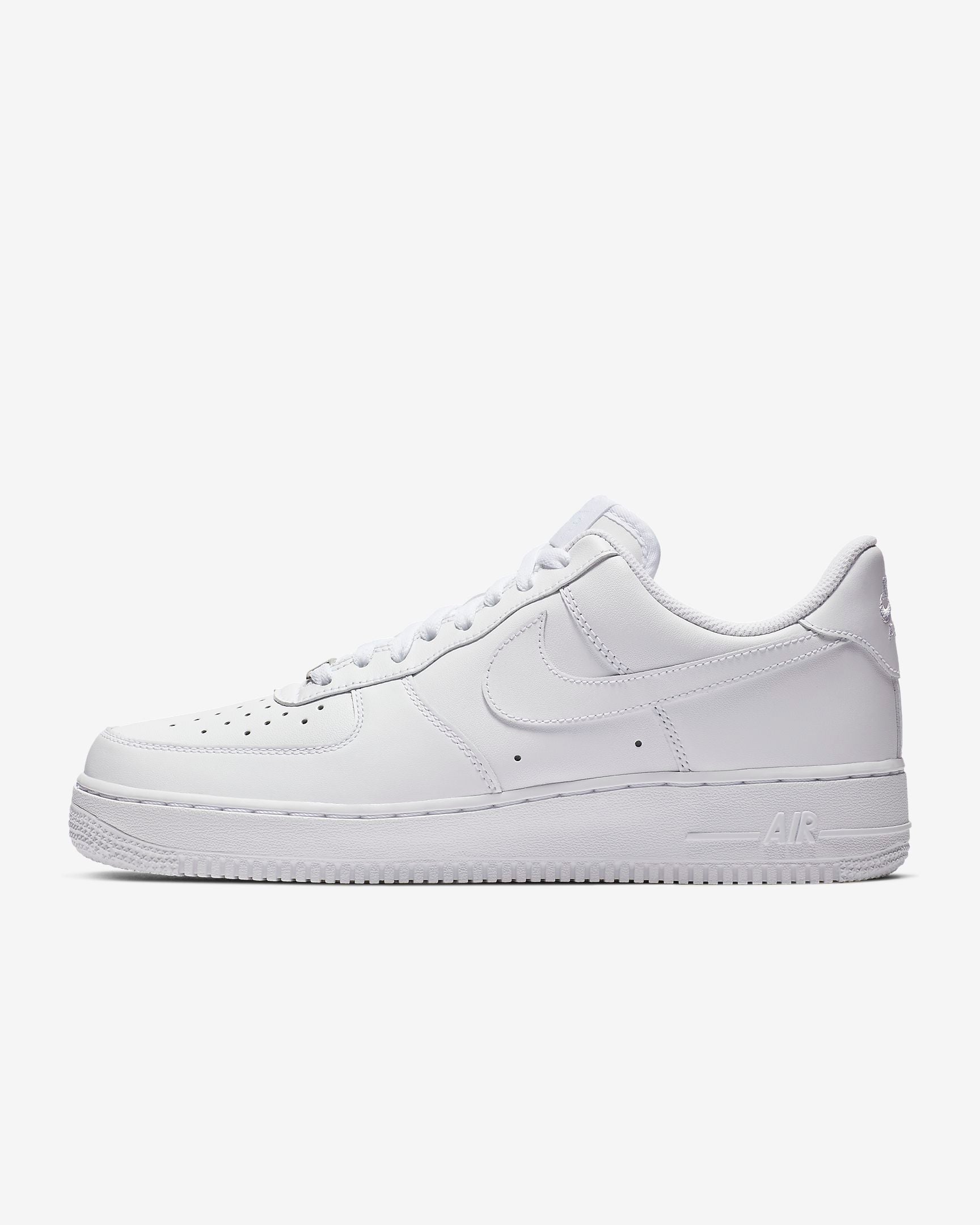 Nike W Air Force 1 '07 - White/White - Stencil