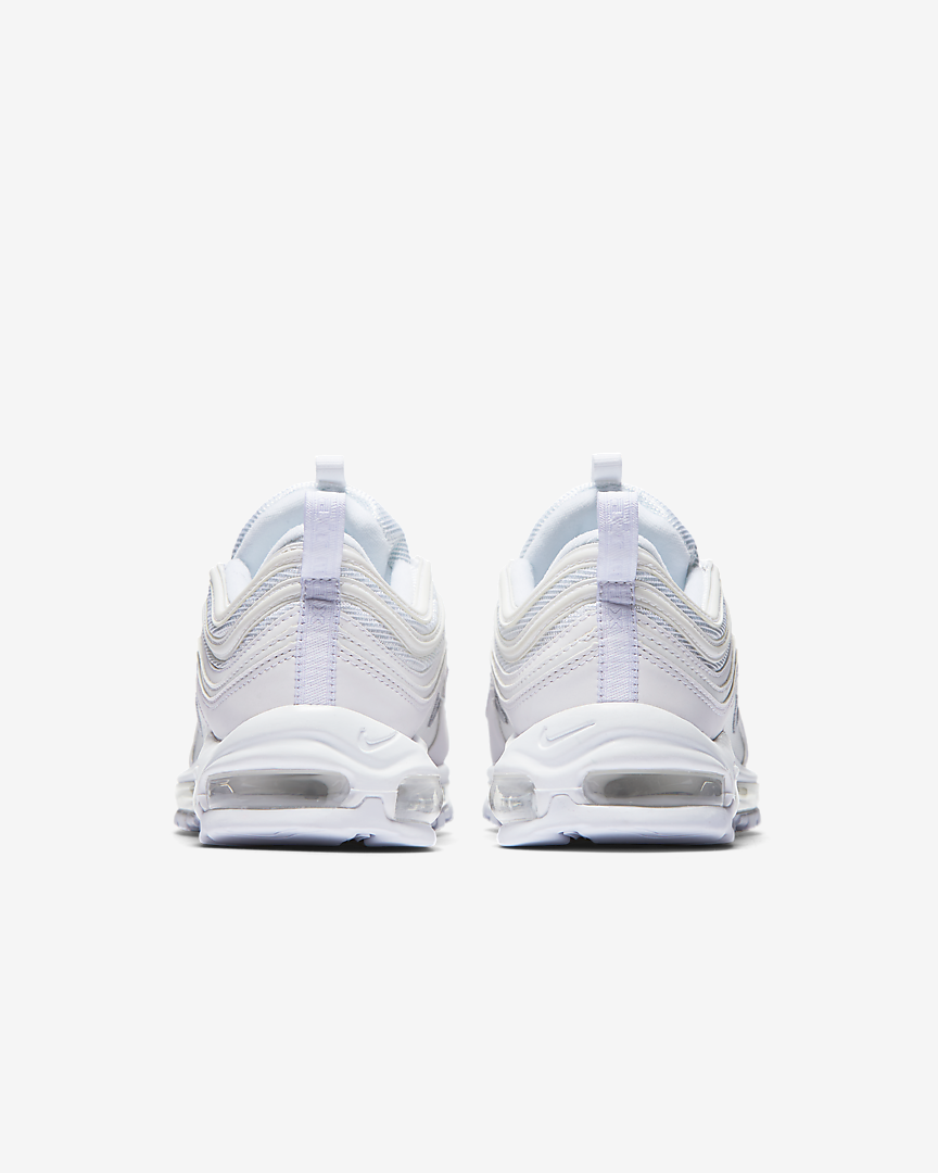 Nike Air Max 97 White/Wolf Grey-Black - Stencil