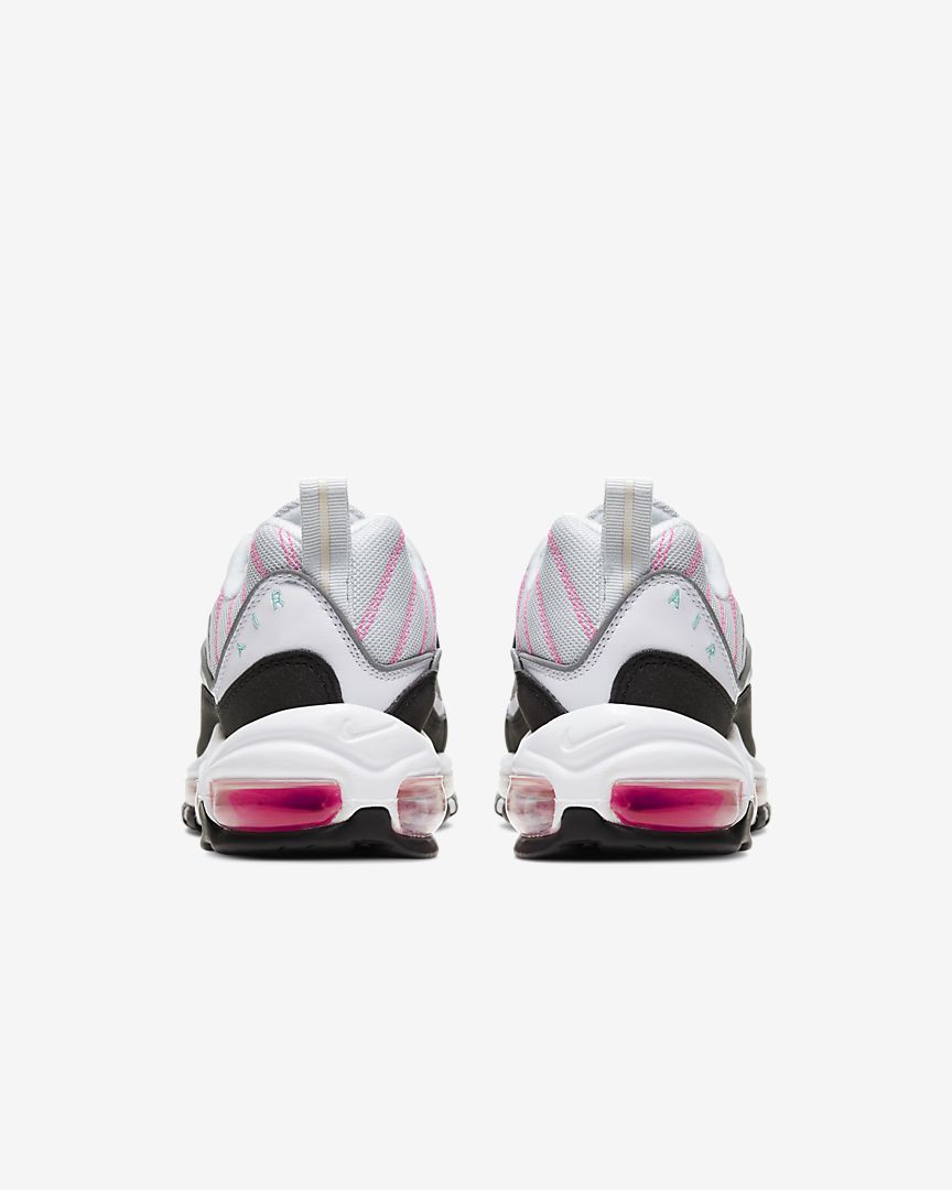 Nike Wmns Air Max 98 Pure Platinum/ Aurora Green - Stencil