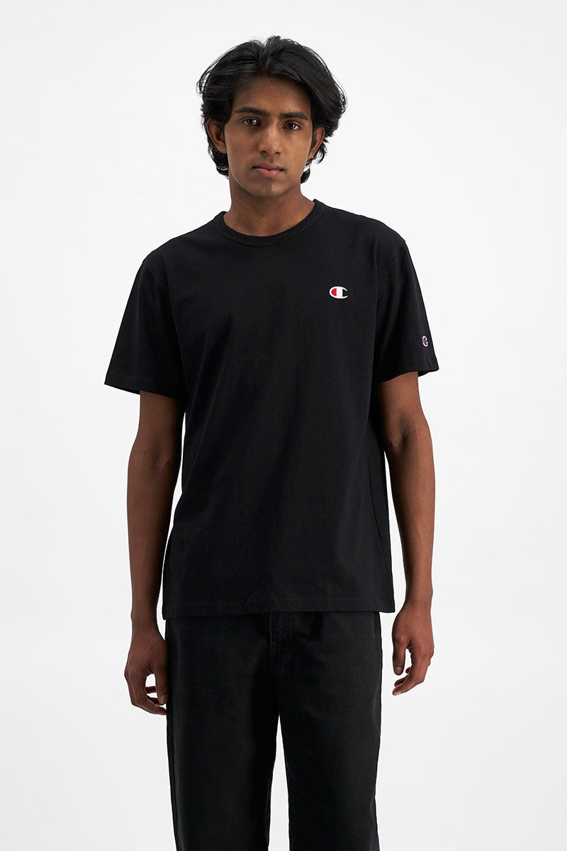 Champion Heritage Small C Tee - Black