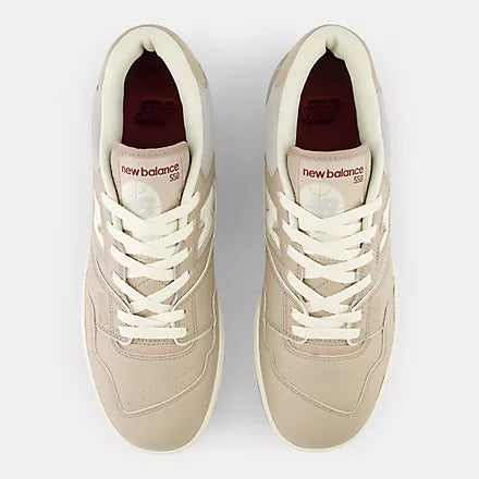 New Balance 550 Driftwood with Turtledove and Concrete - Stencil