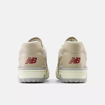 New Balance 550 Driftwood with Turtledove and Concrete - Stencil