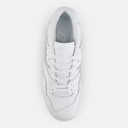 New Balance 550 - White / White - Stencil