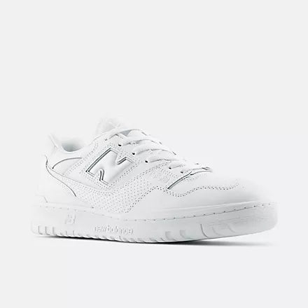 New Balance 550 - White / White - Stencil