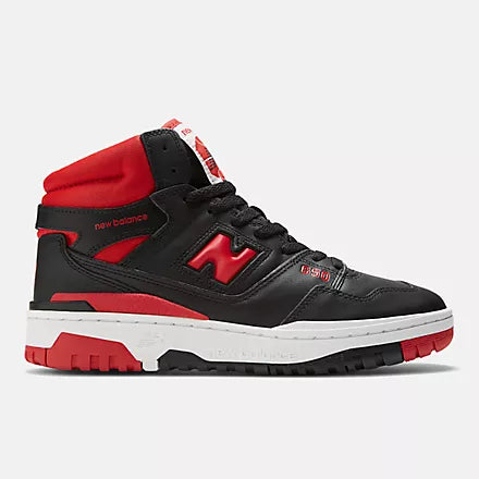 New Balance 650 Black with Red and White