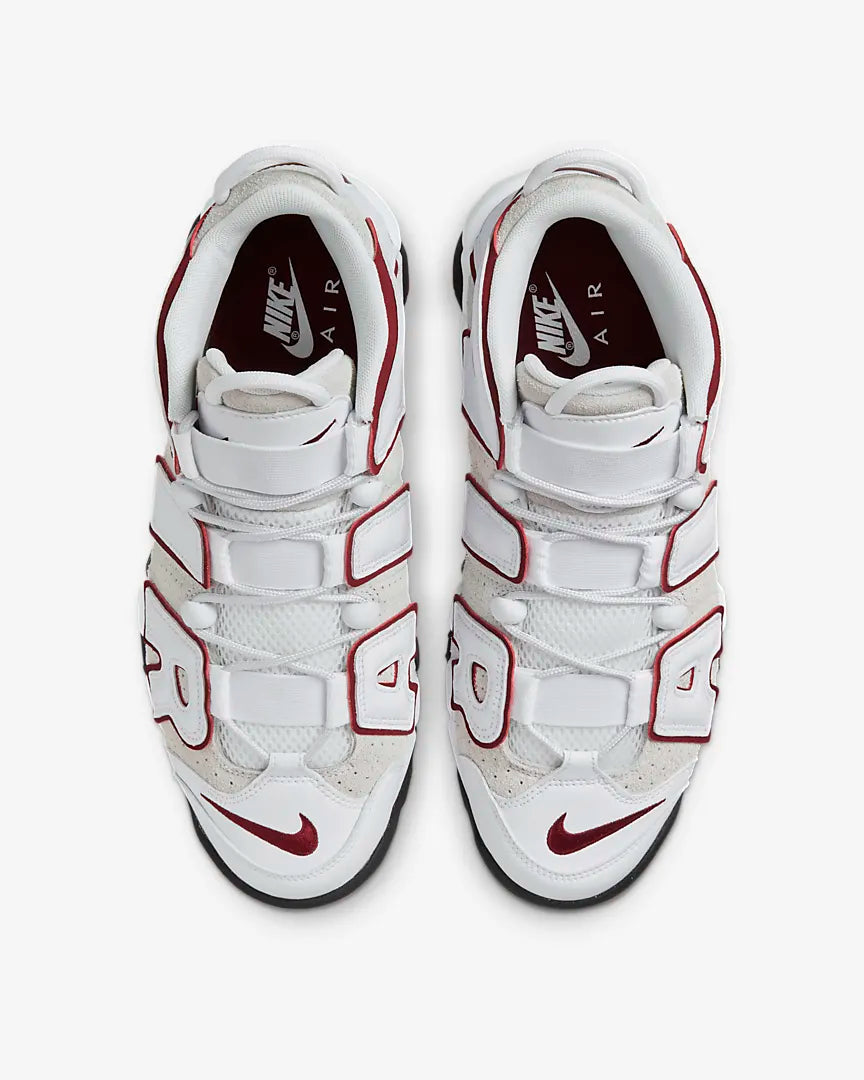 Nike Air More Uptempo '96 Summit White/Team Best Grey/Team Red