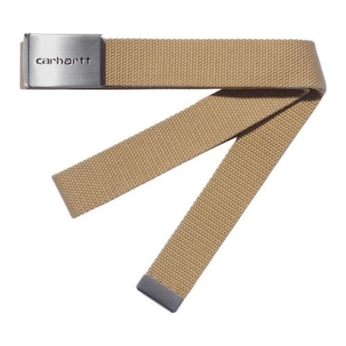 Carhartt Clip Belt Chrome - Leather