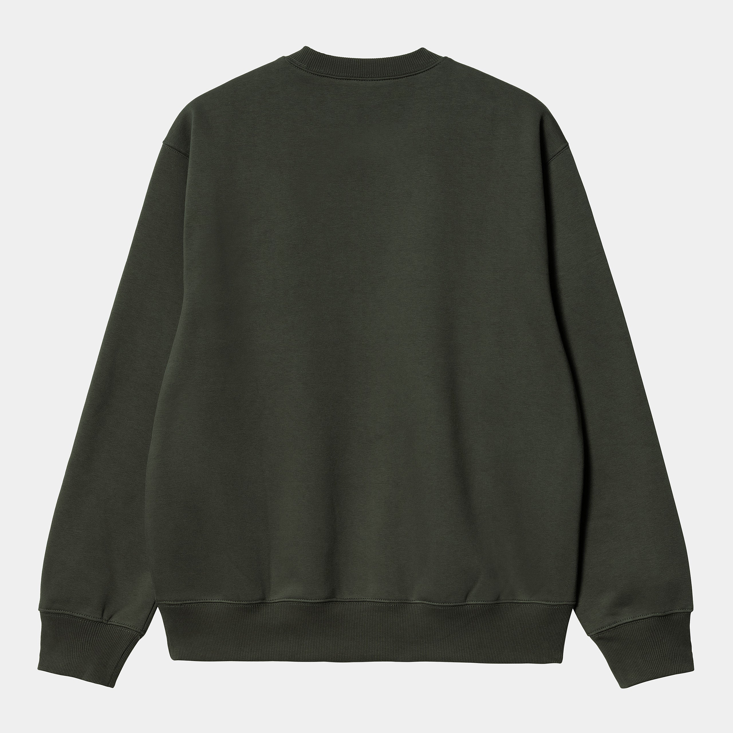 Carhartt "Carhartt" Sweatshirt - Boxwood / Ochre - Stencil