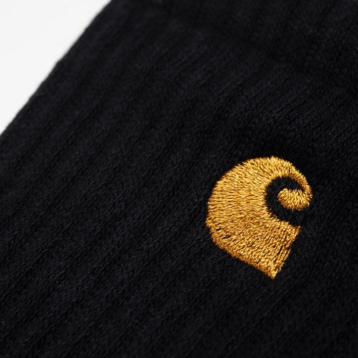 Carhartt Chase Socks - Black / Gold - Stencil