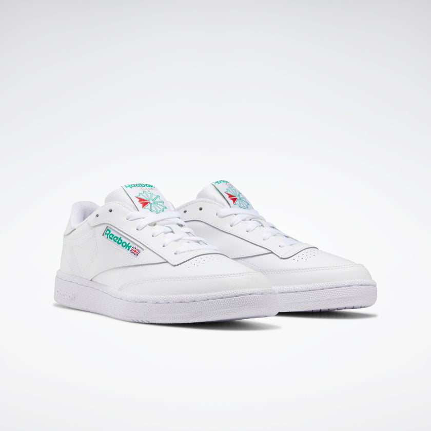Reebok Club C 85 White/ Green - Stencil
