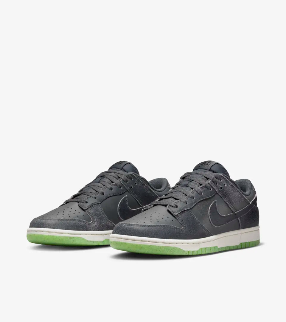 Nike Dunk Low Retro PRM Iron Grey/Phantom-Scream Green - Stencil