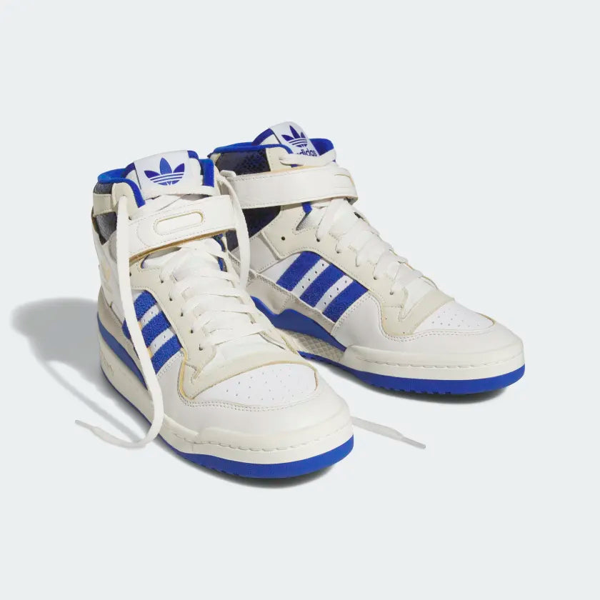 Adidas Forum 84 HI - Cloud White / Royal Blue - Stencil