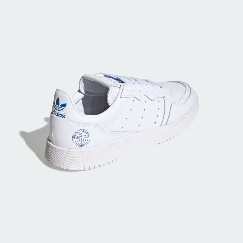 Adidas Supercourt - Cloud White / Blue Bird - Stencil