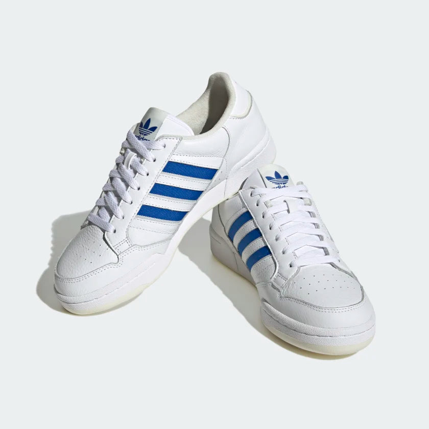 Adidas Continental 80 Stripes  White / Blue / Off White - Stencil