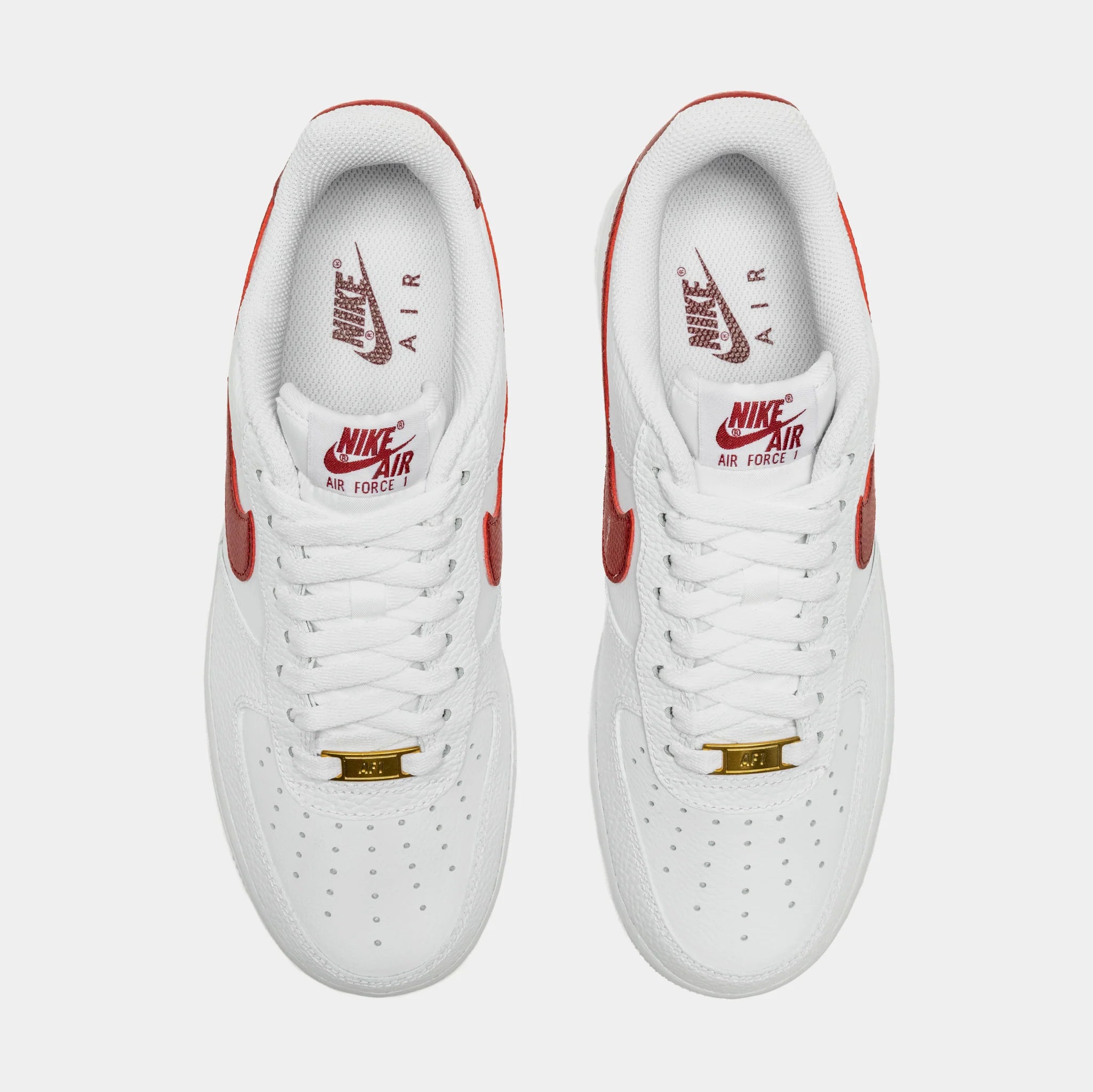 Nike Air Force 1 '07 - White / Team Red - Stencil