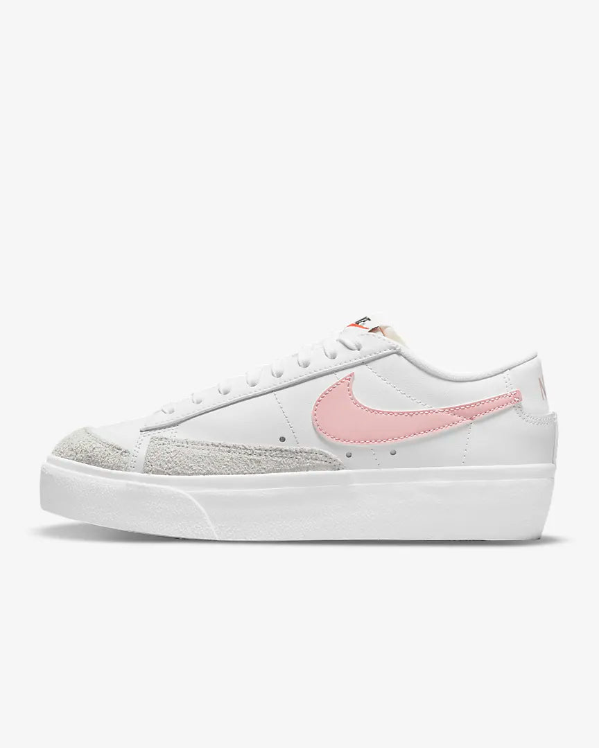 Nike W Blazer Low Platform - White / Pink / Glaze