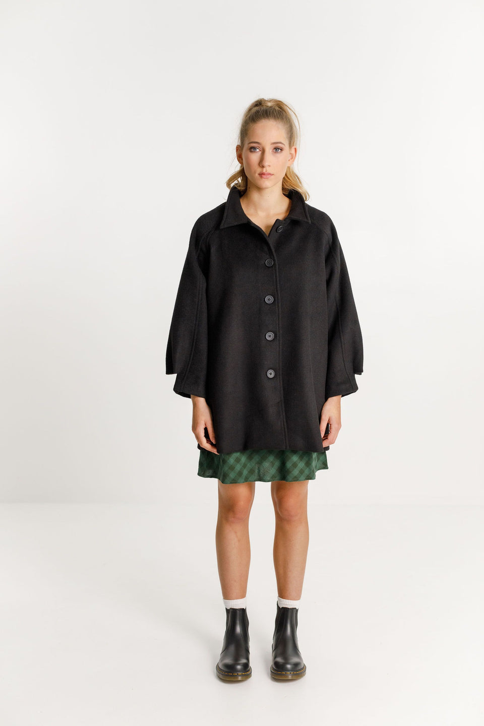 Thing Thing Fifi Coat Black