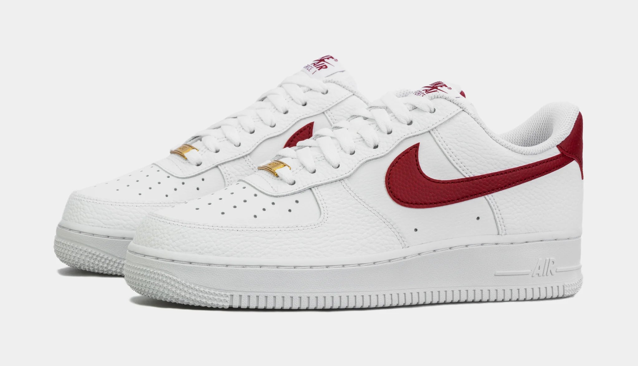 Nike Air Force 1 '07 - White / Team Red - Stencil