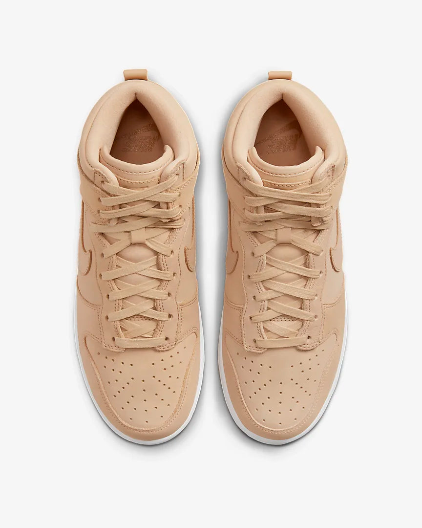 Nike Women's Dunk High Premium MF Vachetta Tan - Stencil