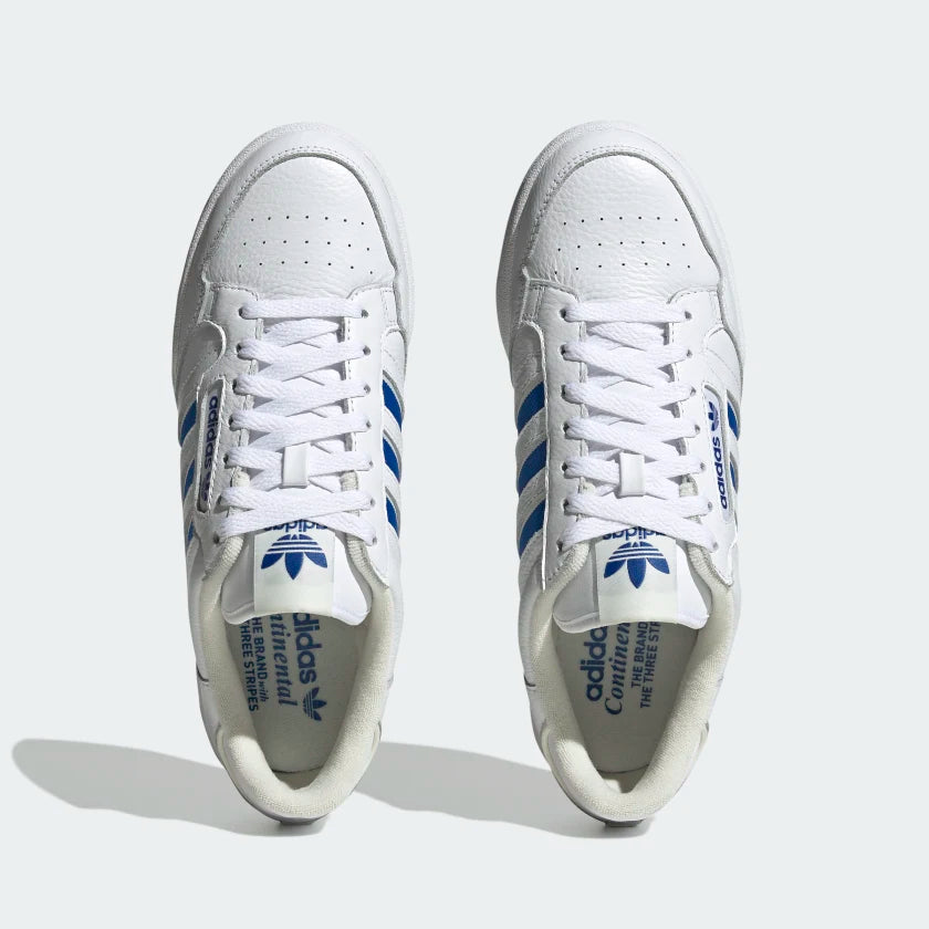 Adidas Continental 80 Stripes  White / Blue / Off White - Stencil