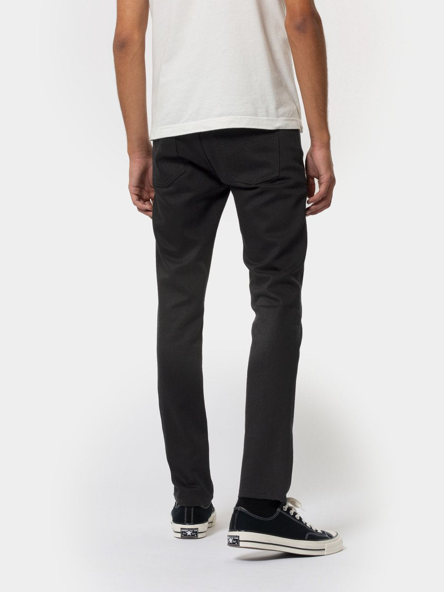 Nudie Lean Dean Dry Ever Black - Stencil