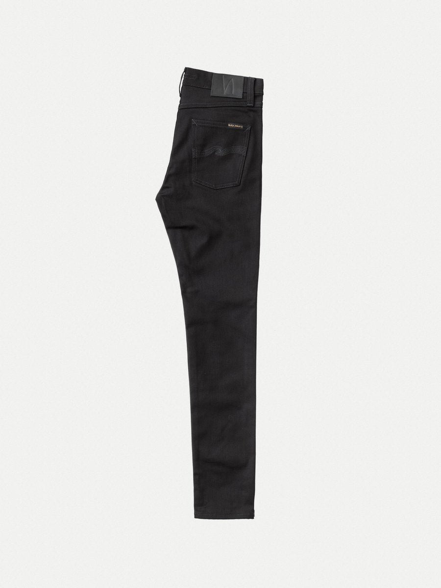 Nudie Lean Dean Dry Ever Black - Stencil